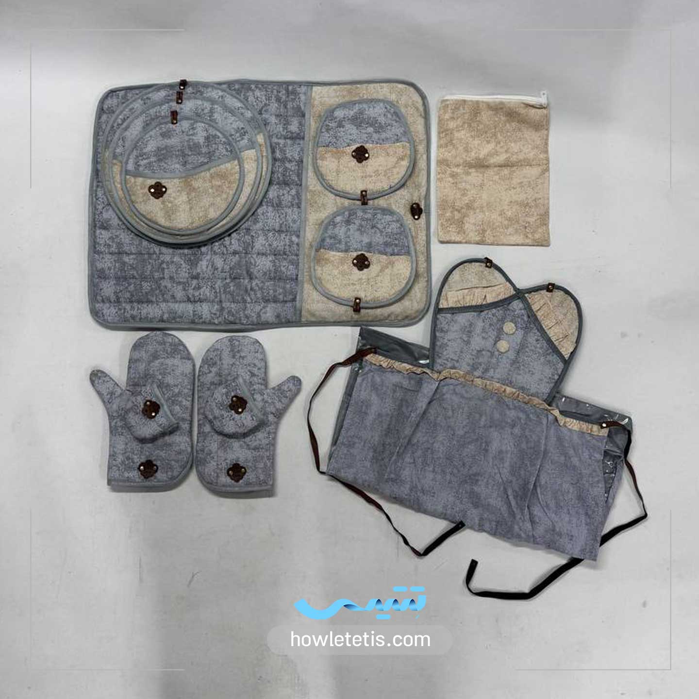 ست دم کنی 12 پارچه برند cotton box ترک | مدل 1301