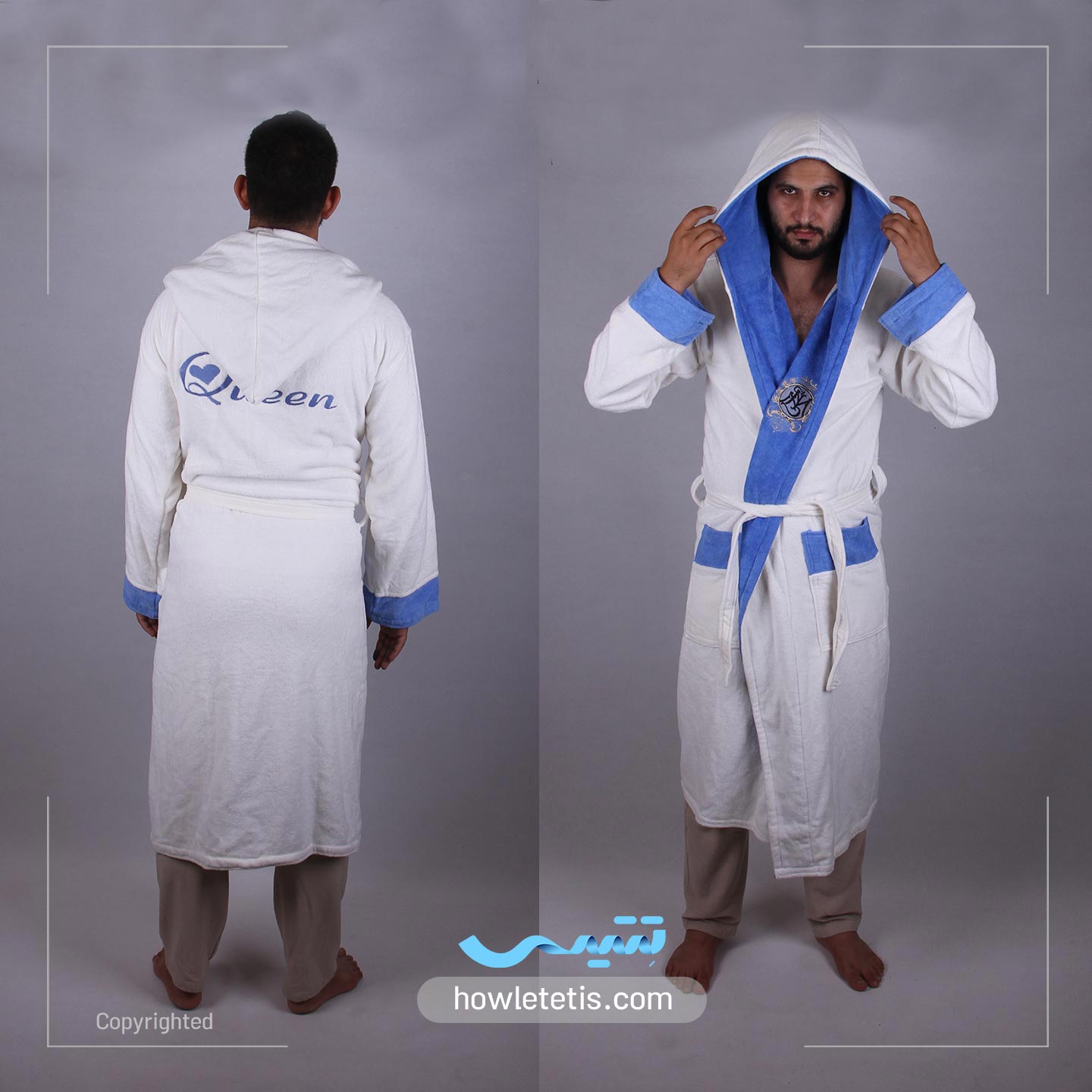 حوله تن پوش اسپورت طرح Modern حوله تتیس | مدل 1035