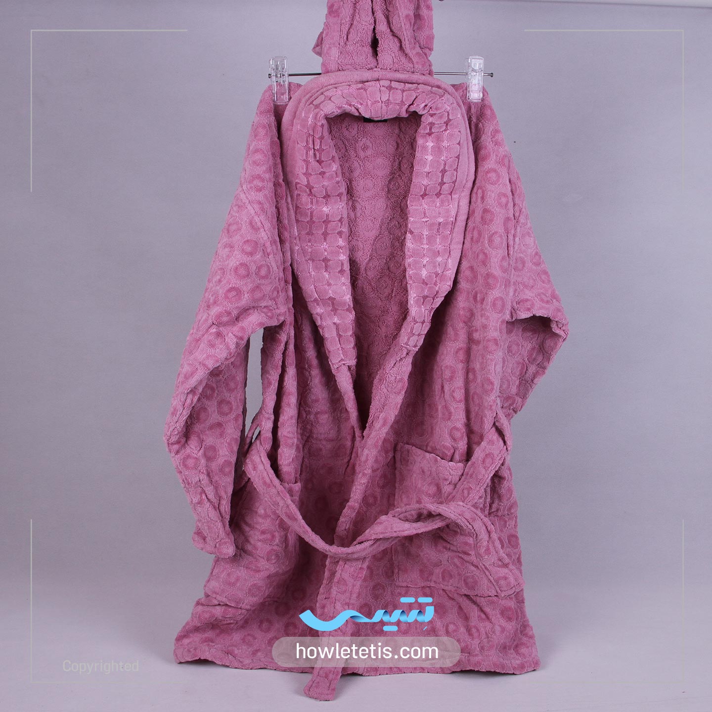 حوله تن پوش کوتاه طرح ecocotton حوله تتیس | مدل 1034
