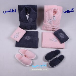 سرویس حوله تنپوش ۱۰ تیکه برند وارول طرح گوموش | مدل 1247