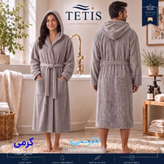 حوله تن پوش کلاه دار خارجی نانو تکنولوژی سایز کوچک ۳۲-۳۸ | مدل 1059نانو